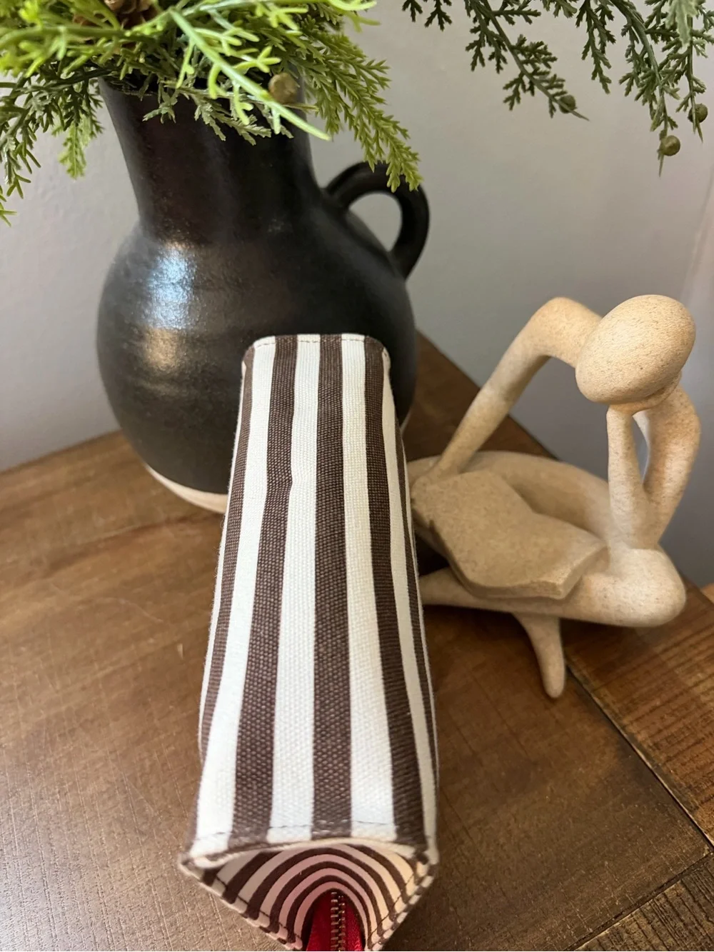 Henri Bendel Canvas Cosmetic Case